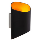 DILETTA - Applique murale - 1xG9 - Noir