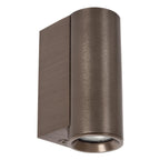 DUPLA - Wandspot / Wandlamp - 1xGU10 (MR11) - Koffie