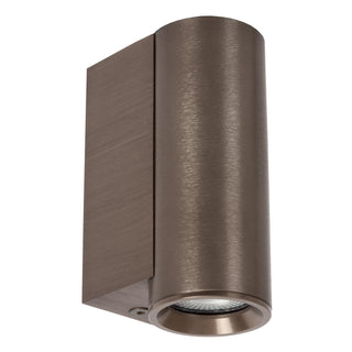 DUPLA - Wandspot / Wandlamp - 1xGU10 (MR11) - Koffie