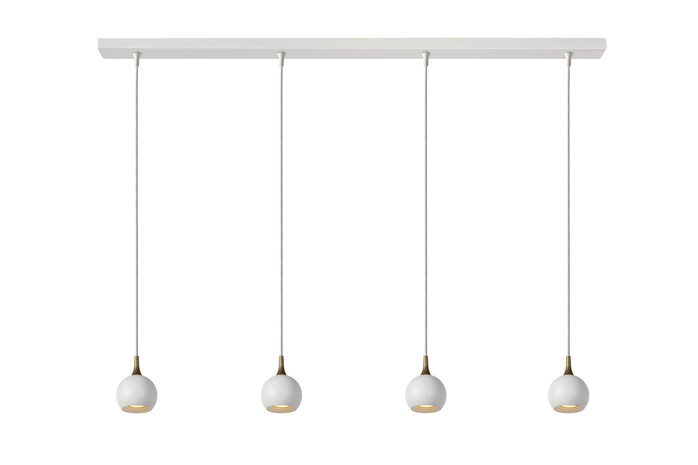 FAVORI - Pendant light - 4xGU10 - White