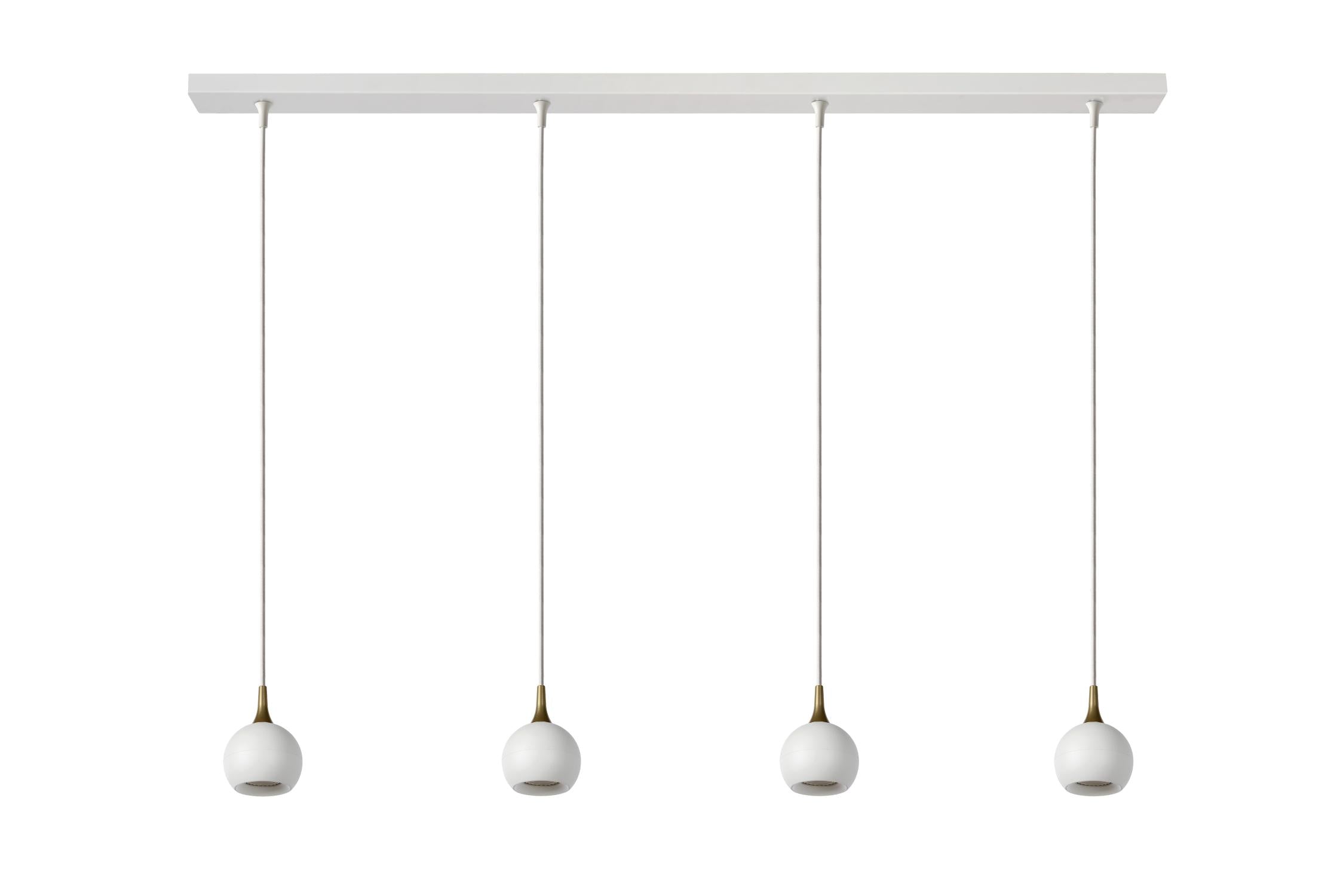 FAVORI - Pendant light - 4xGU10 - White