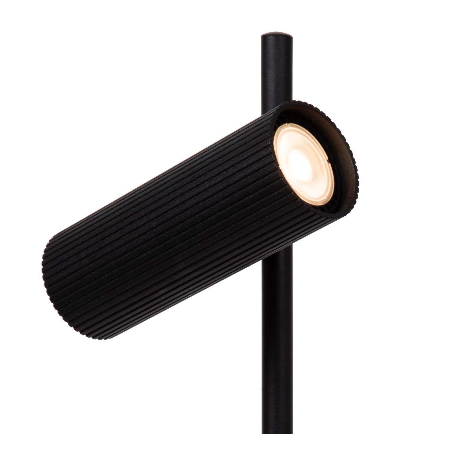 CLUBS - Bureaulamp - 1xGU10 - Zwart