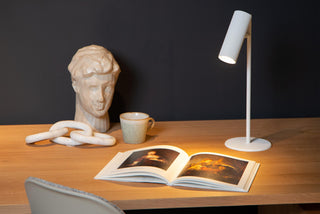 CLUBS - Bureaulamp - 1xGU10 - Wit