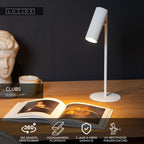 CLUBS - Bureaulamp - 1xGU10 - Wit