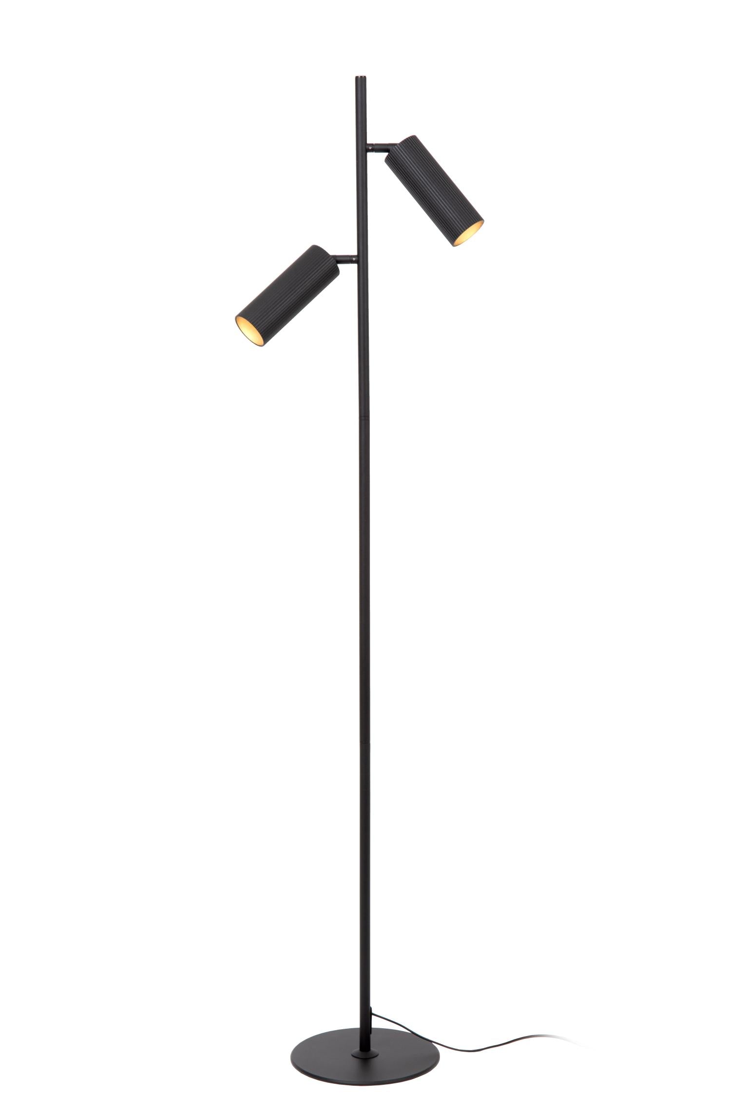 CLUBS - Lampadaire - 2xGU10 - Noir