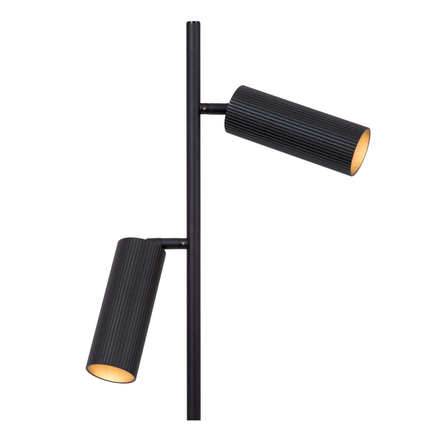 CLUBS - Lampadaire - 2xGU10 - Noir