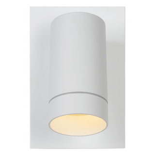 TAYLOR - Wandspot / Wandlamp Binnen/Buiten - 1xGU10 - IP54 - Bewegingssensor - Wit