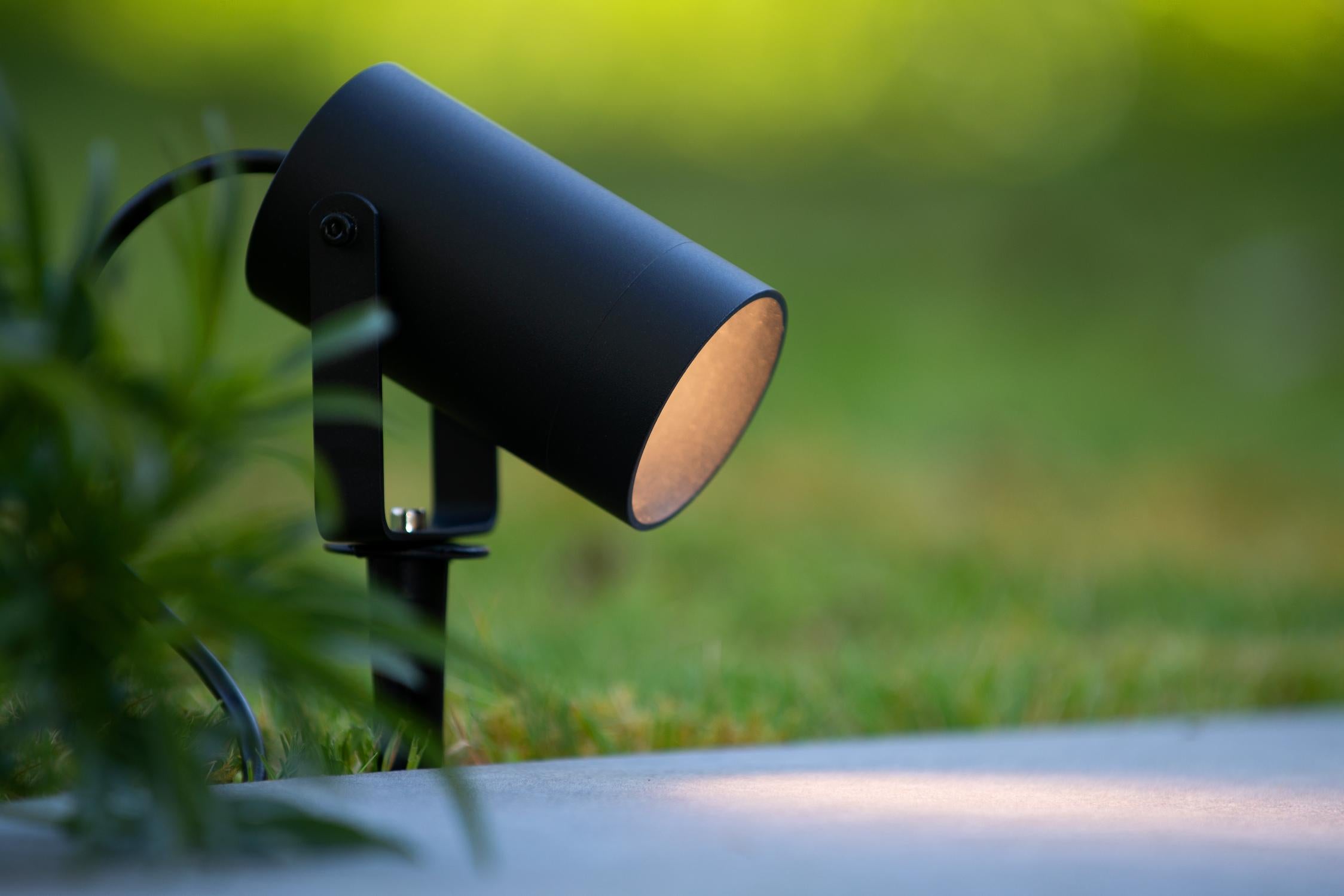 TAYLOR - Garden spot - Ø 10 cm - 1xGU10 - IP65 - Black