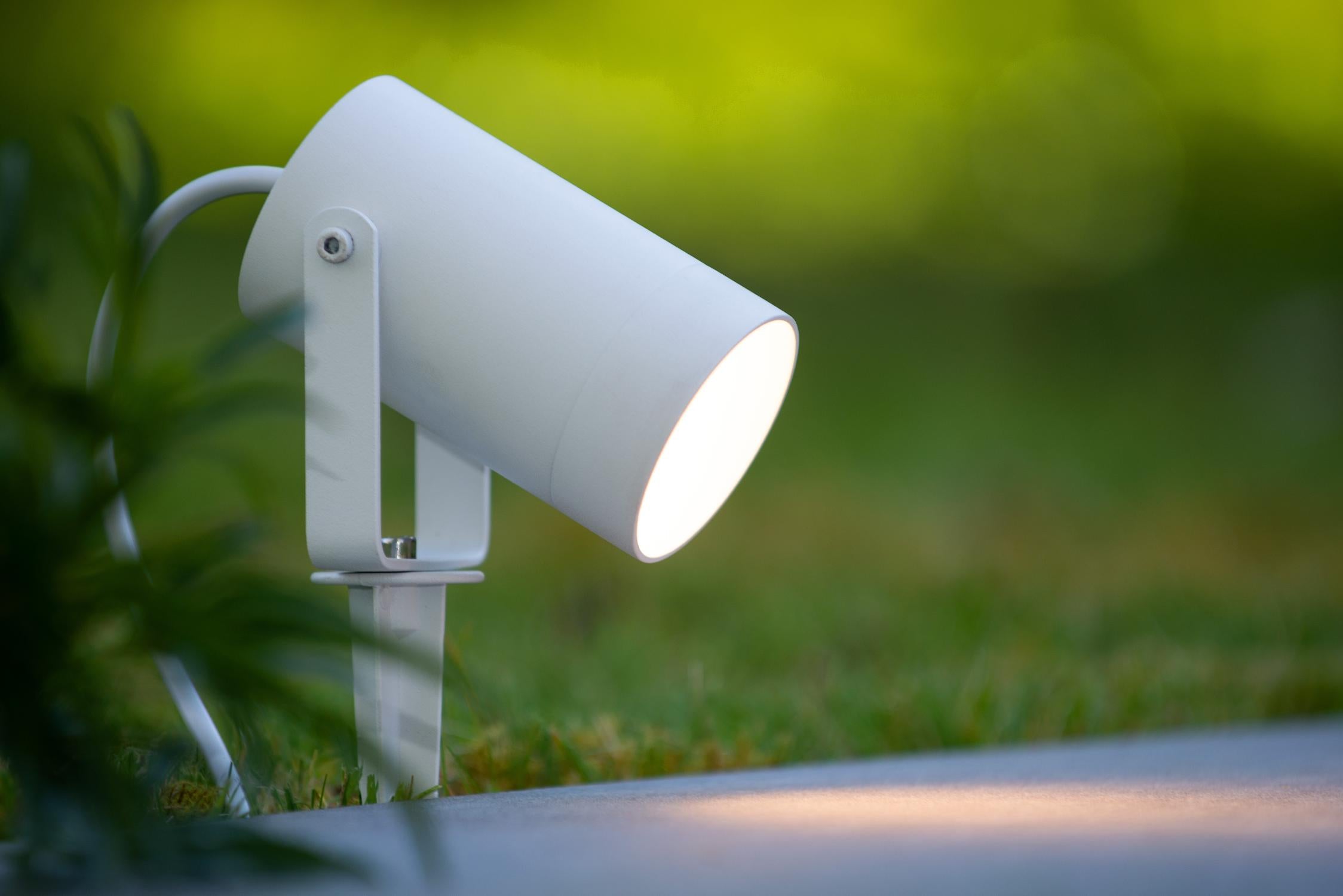 TAYLOR - Garden spot - Ø 10 cm - 1xGU10 - IP65 - White