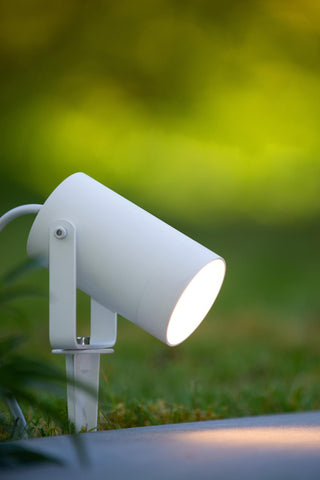 TAYLOR - Garden spot - Ø 10 cm - 1xGU10 - IP65 - White