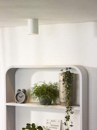 BENTOO-LED - Plafondspot - Ø 8 cm - LED Dimb. - GU10 - 1x5W 3000K - Wit