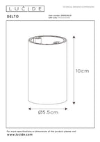 DELTO - Ceiling spot - Ø 5.5 cm - LED Dim to warm - GU10 - 1x5W 2200K/3000K - White