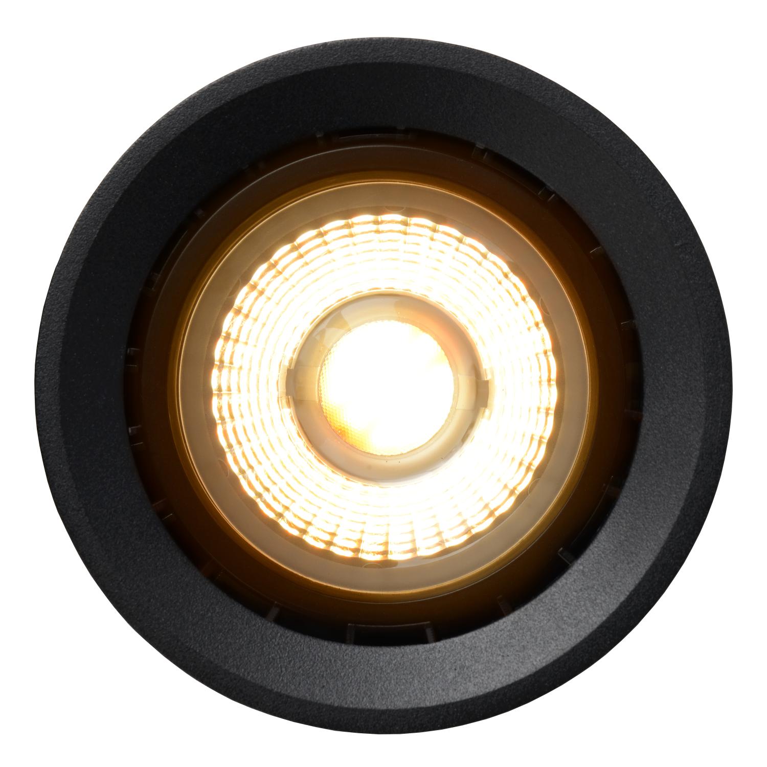 FEDLER - Ceiling spot - Ø 12 cm - LED Dim to warm - GU10 (ES111) - 1x12W 2200K/3000K - Black