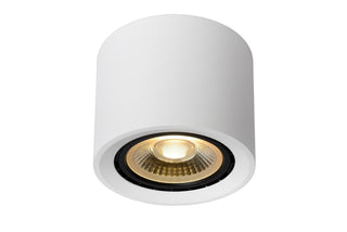 FEDLER - Spot plafonnier - Ø 12 cm - LED Dim to warm - GU10 (ES111) - 1x12W 2200K/3000K - Blanc