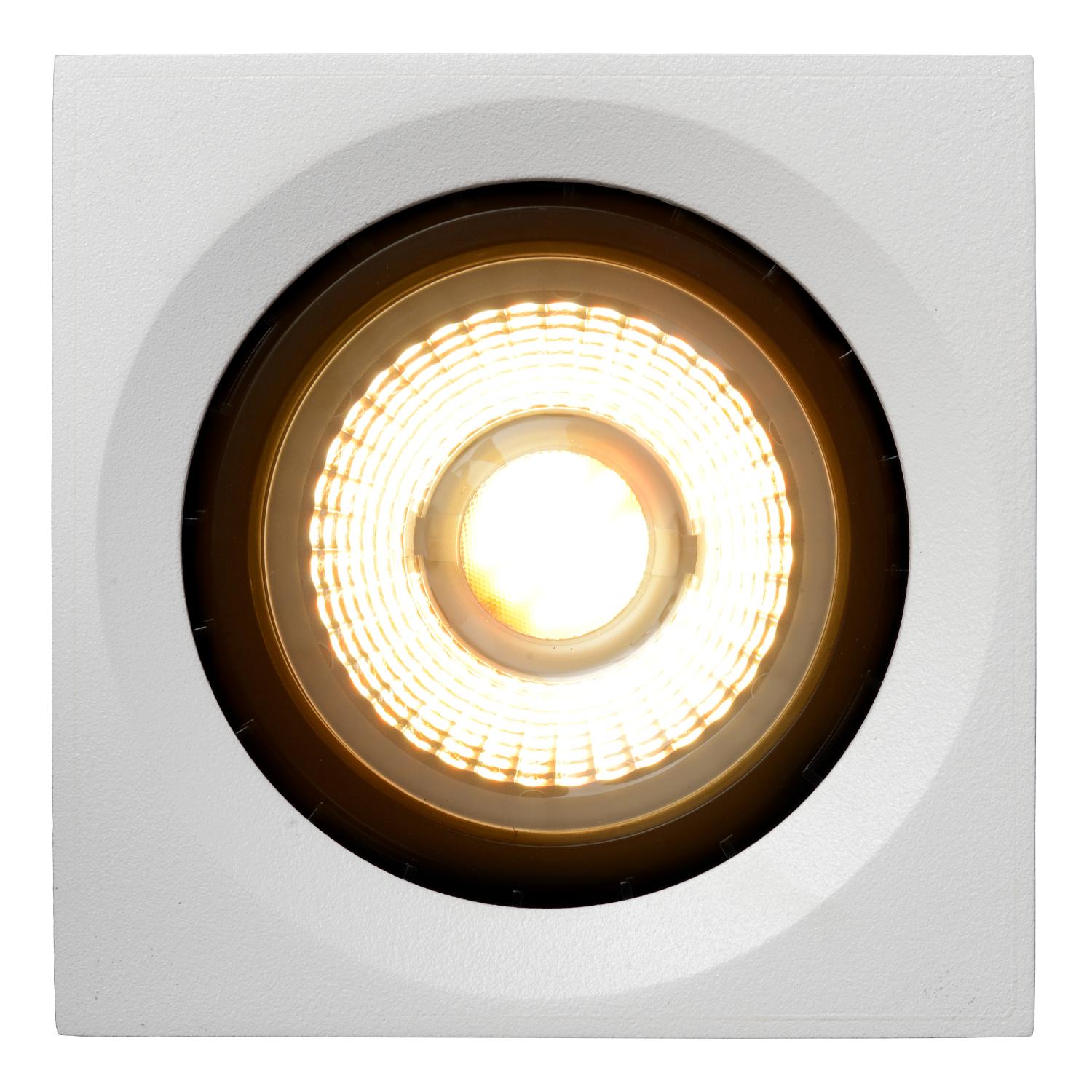 FEDLER - Spot plafonnier - LED Dim to warm - GU10 (ES111) - 1x12W 2200K/3000K - Blanc