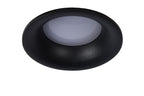 ZIVA - Spot encastré Salle de bain - Ø 8,4 cm - 1xGU10 - IP44 - Noir