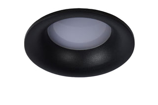 ZIVA - Spot encastré Salle de bain - Ø 8,4 cm - 1xGU10 - IP44 - Noir
