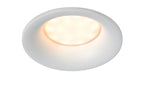ZIVA - Inbouwspot Badkamer - Ø 8,4 cm - 1xGU10 - IP44 - Wit
