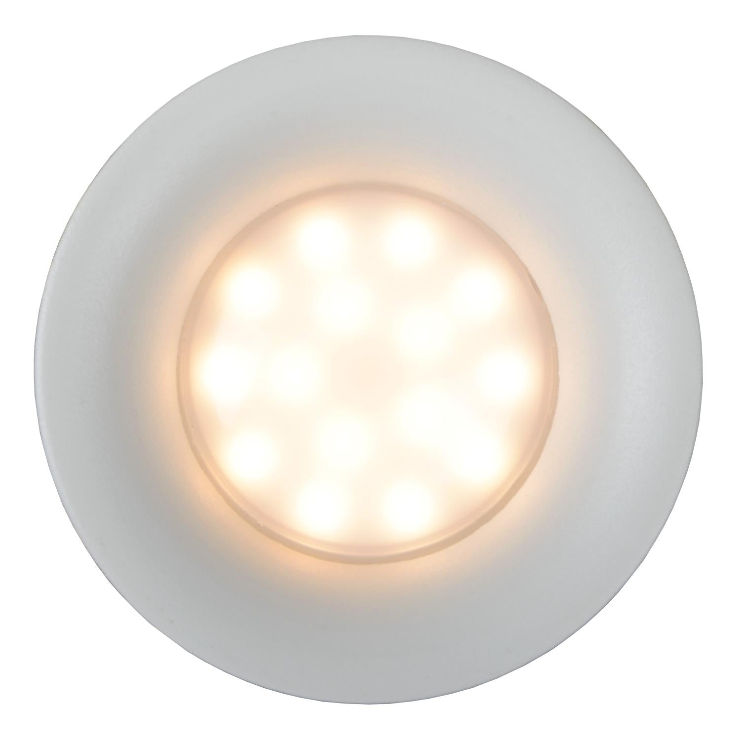 ZIVA - Inbouwspot Badkamer - Ø 8,4 cm - 1xGU10 - IP44 - Wit