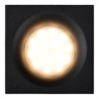 ZIVA - Spot encastré Salle de bain - 1xGU10 - IP44 - Noir