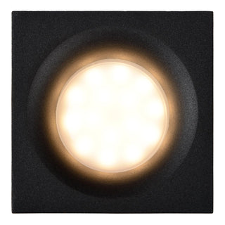 ZIVA - Spot encastré Salle de bain - 1xGU10 - IP44 - Noir