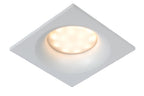 ZIVA - Inbouwspot Badkamer - 1xGU10 - IP44 - Wit