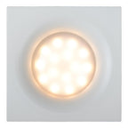 ZIVA - Inbouwspot Badkamer - 1xGU10 - IP44 - Wit