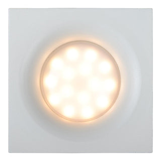 ZIVA - Inbouwspot Badkamer - 1xGU10 - IP44 - Wit
