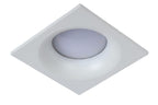 ZIVA - Inbouwspot Badkamer - 1xGU10 - IP44 - Wit