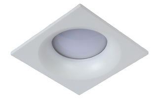 ZIVA - Inbouwspot Badkamer - 1xGU10 - IP44 - Wit