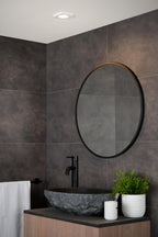ZIVA - Inbouwspot Badkamer - 1xGU10 - IP44 - Wit