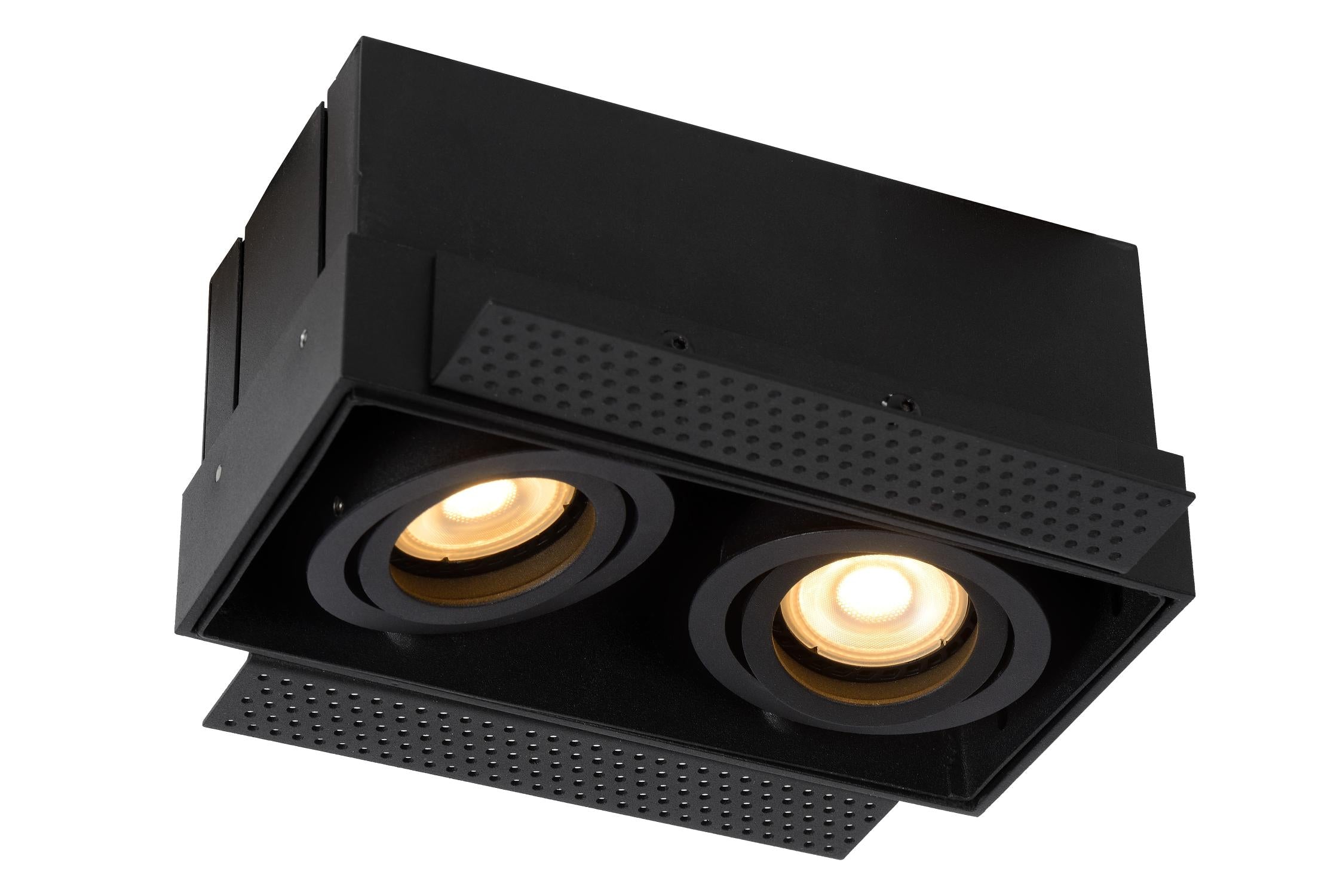 TRIMLESS - Spot encastré - 2xGU10 - Noir