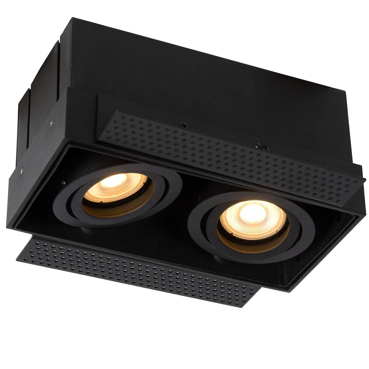 TRIMLESS - Spot encastré - 2xGU10 - Noir