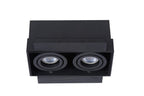TRIMLESS - Spot encastré - 2xGU10 - Noir