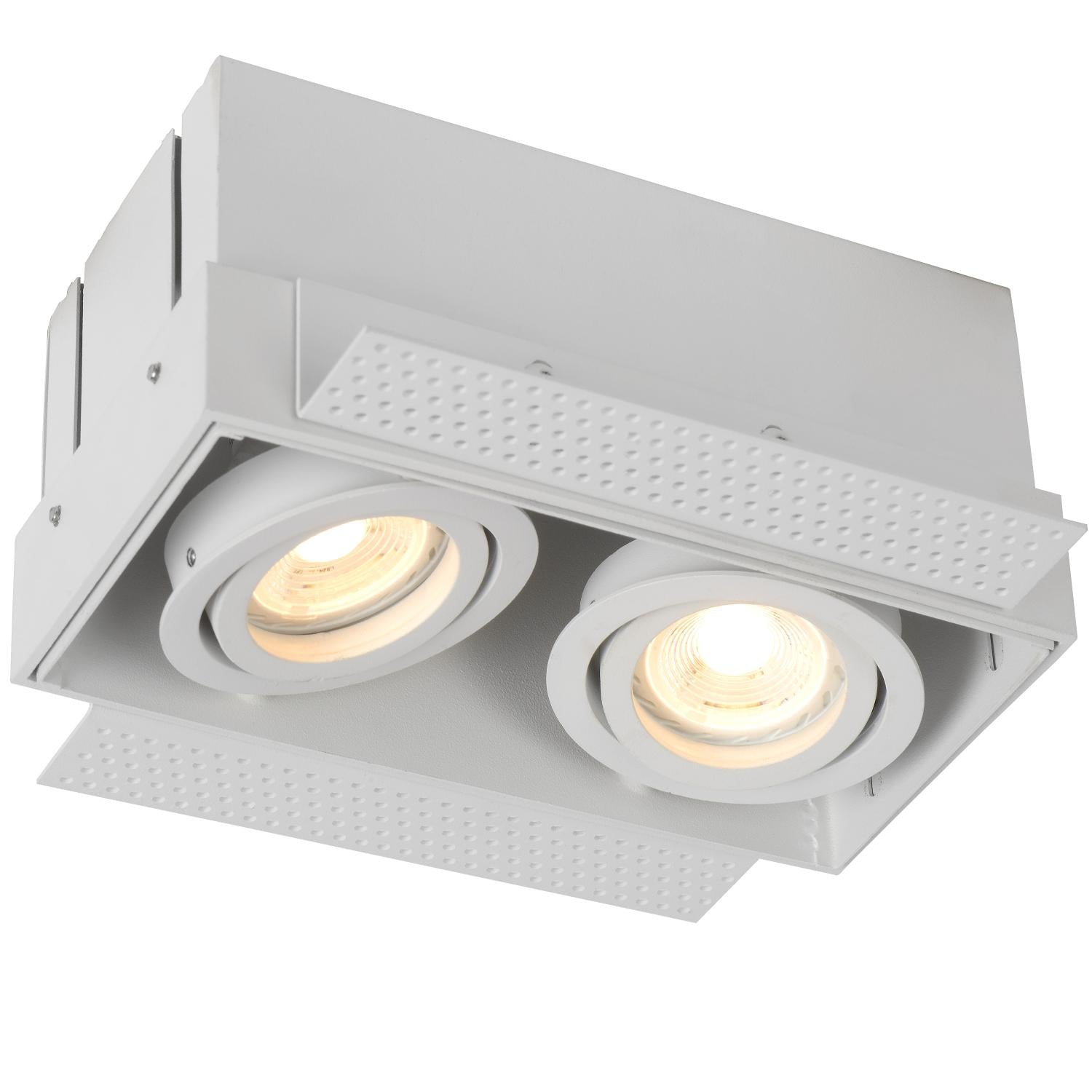 TRIMLESS - Spot encastré - 2xGU10 - Blanc
