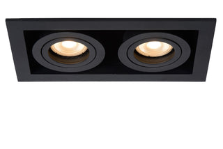 CHIMNEY - Inbouwspot - 2xGU10 - Zwart