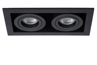 CHIMNEY - Inbouwspot - 2xGU10 - Zwart