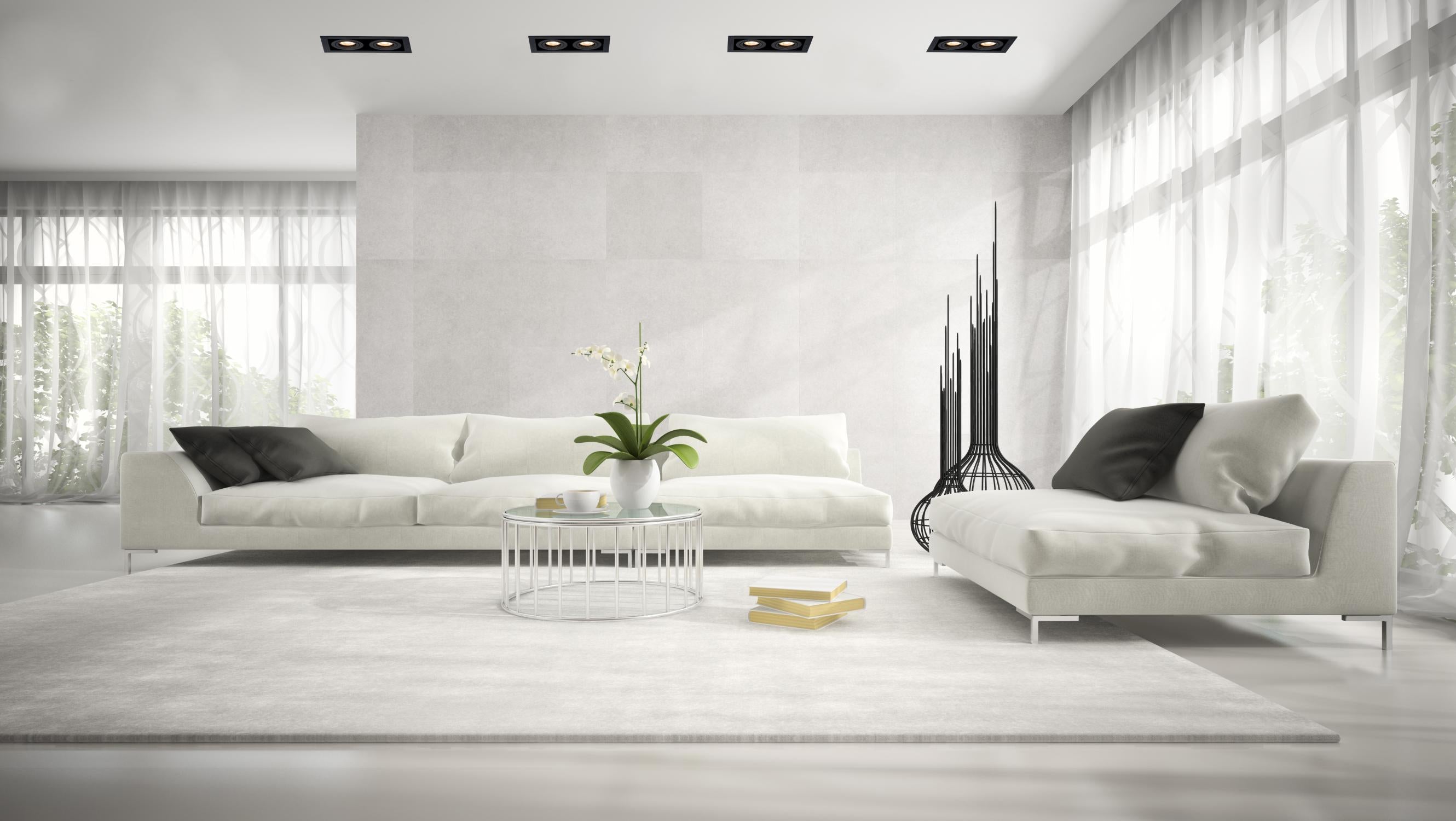CHIMNEY - Inbouwspot - 2xGU10 - Zwart