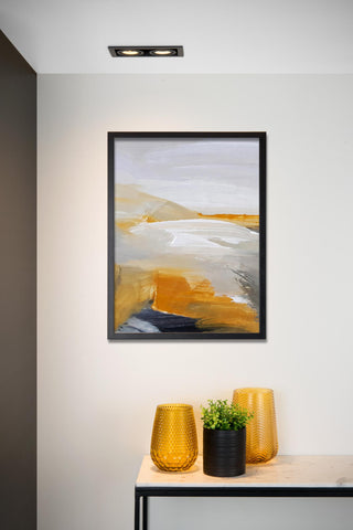 CHIMNEY - Inbouwspot - 2xGU10 - Zwart