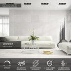 CHIMNEY - Inbouwspot - 2xGU10 - Zwart