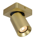 NIGEL - Plafondspot - LED Dim to warm - GU10 - 1x5W 2200K/3000K - Mat Goud / Messing