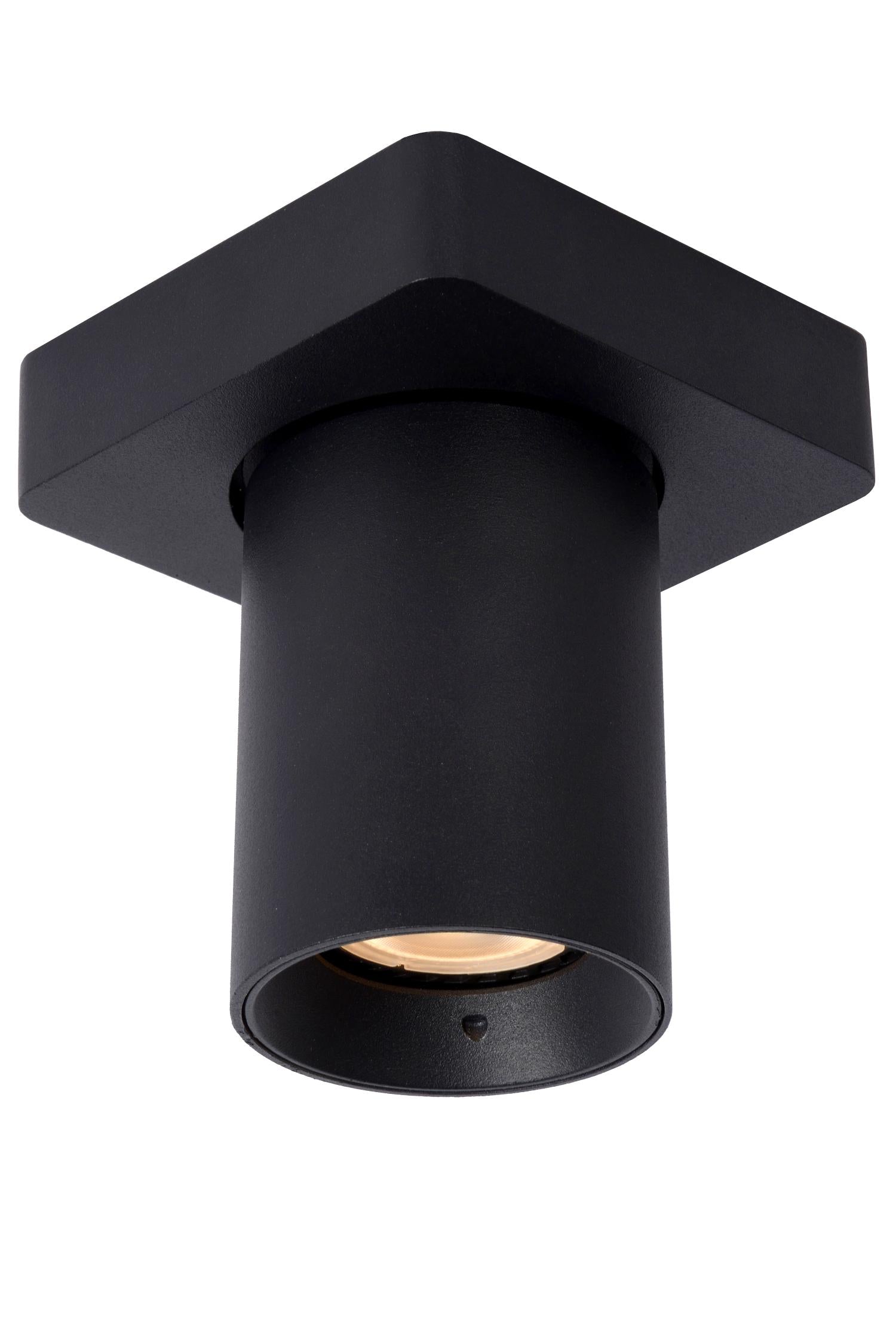 NIGEL - Spot plafonnier - LED Dim to warm - GU10 - 1x5W 2200K/3000K - Noir