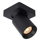 NIGEL - Spot plafonnier - LED Dim to warm - GU10 - 1x5W 2200K/3000K - Noir