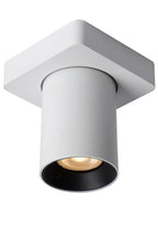 NIGEL - Spot plafonnier - LED Dim to warm - GU10 - 1x5W 2200K/3000K - Blanc