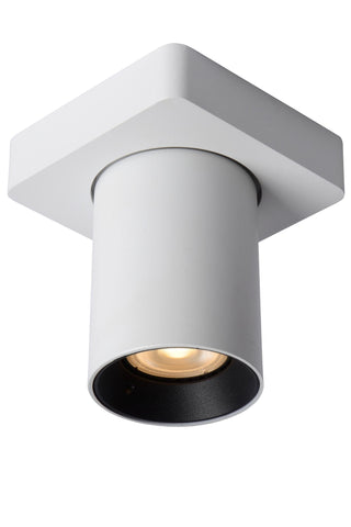NIGEL - Spot plafonnier - LED Dim to warm - GU10 - 1x5W 2200K/3000K - Blanc