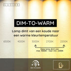 NIGEL - Bed light / Wall light - LED Dim to warm - GU10 - 1x5W 2200K/3000K - With USB charging point - Matt Gold / Brass