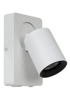 NIGEL - Lampe de chevet / Applique murale - LED Dim to warm - GU10 - 1x5W 2200K/3000K - Avec port de charge USB - Blanc
