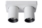 NIGEL - Spot plafonnier - LED Dim to warm - GU10 - 2x5W 2200K/3000K - Blanc