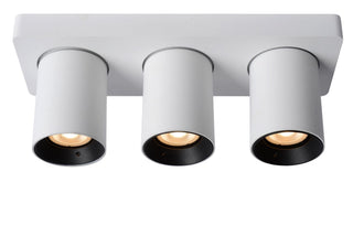 NIGEL - Spot plafonnier - LED Dim to warm - GU10 - 3x5W 2200K/3000K - Blanc