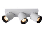 NIGEL - Spot plafonnier - LED Dim to warm - GU10 - 3x5W 2200K/3000K - Blanc